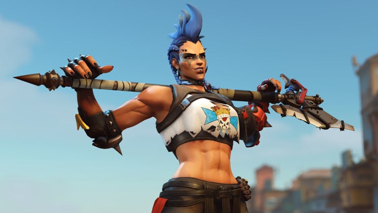 personajes de overwatch 2 Junker Queen