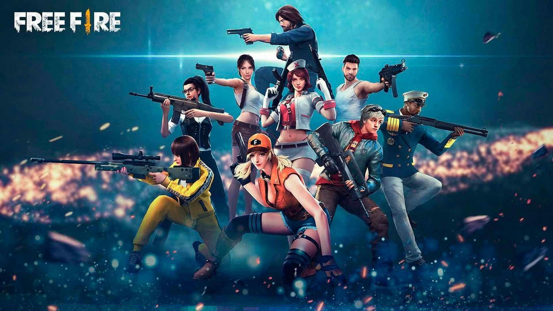 free fire personagens
