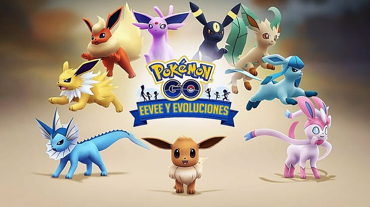 eevee evoluciones