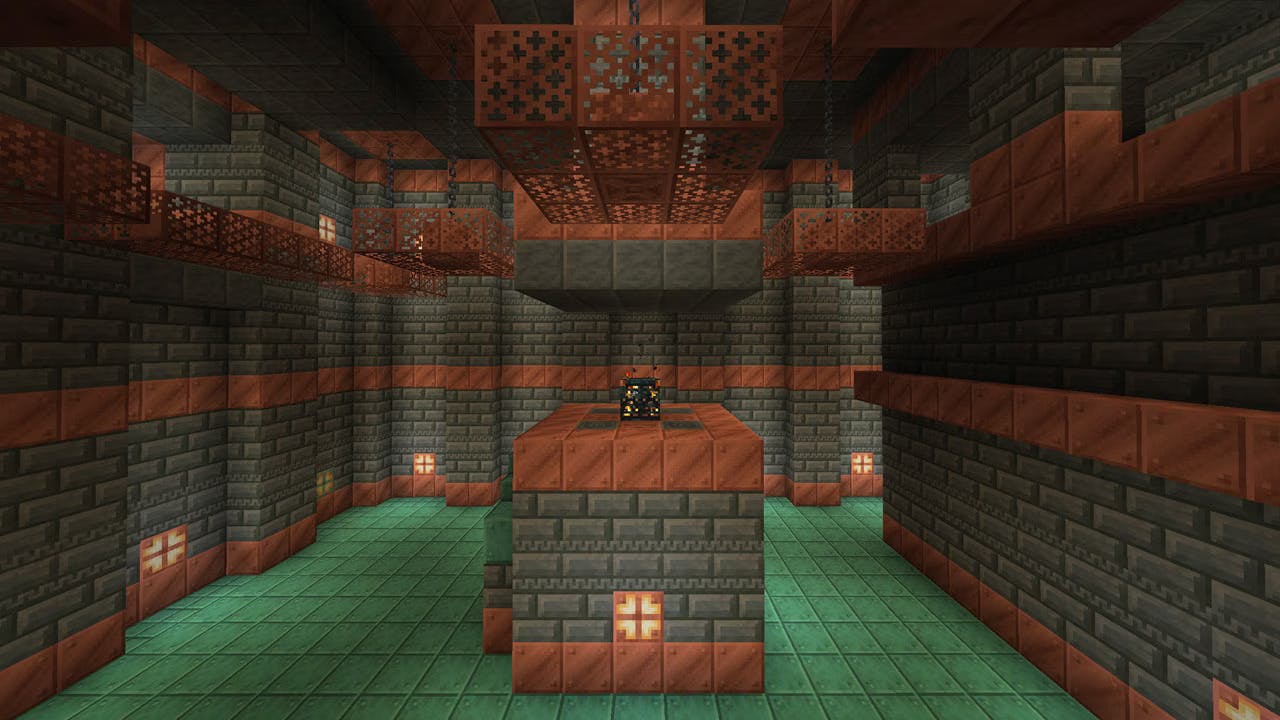 Inside the new Trial Chambers, coming to Minecraft 1.21. 