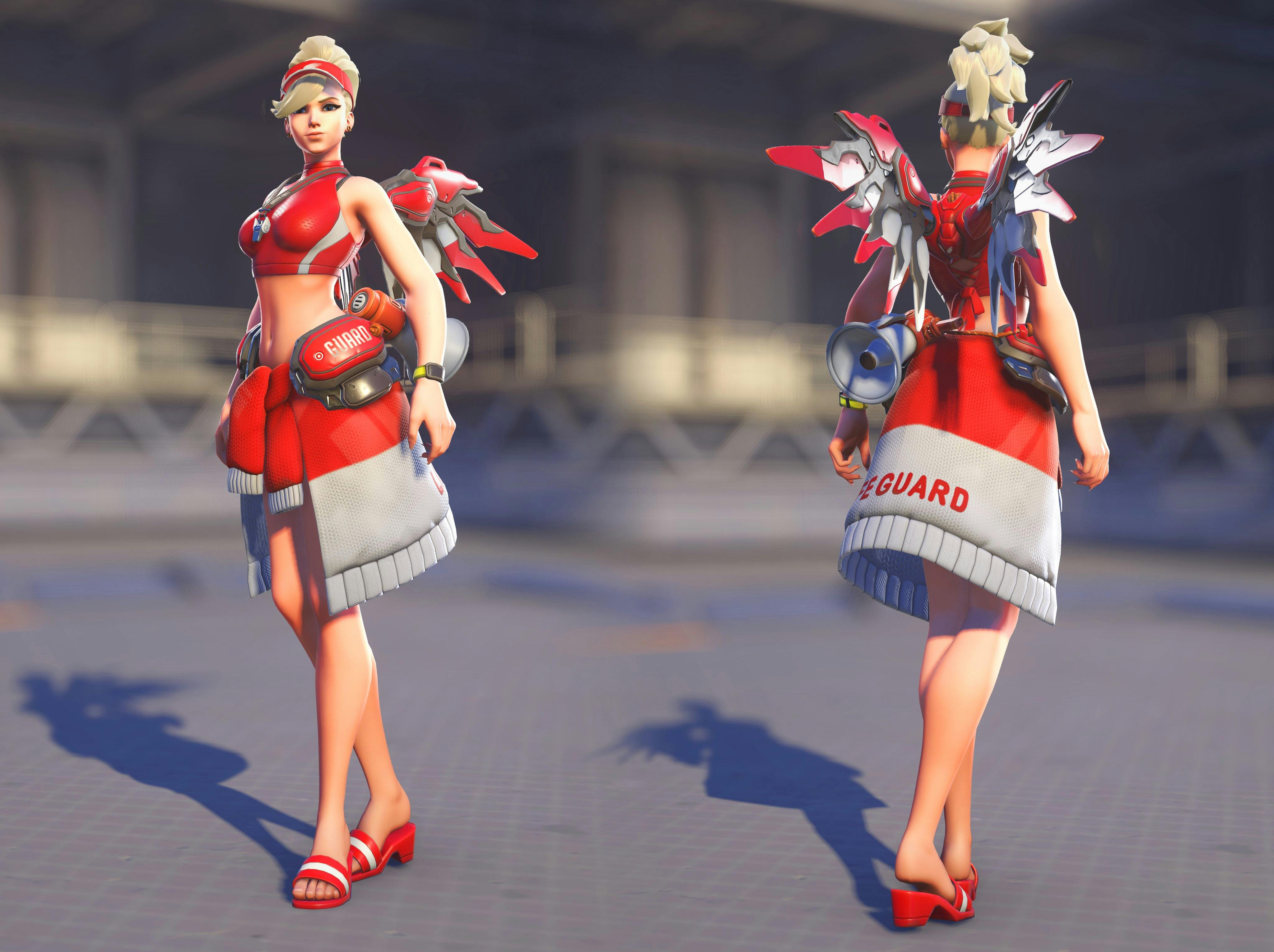 Overwatch 2 Summer Games: Lifeguard Mercy