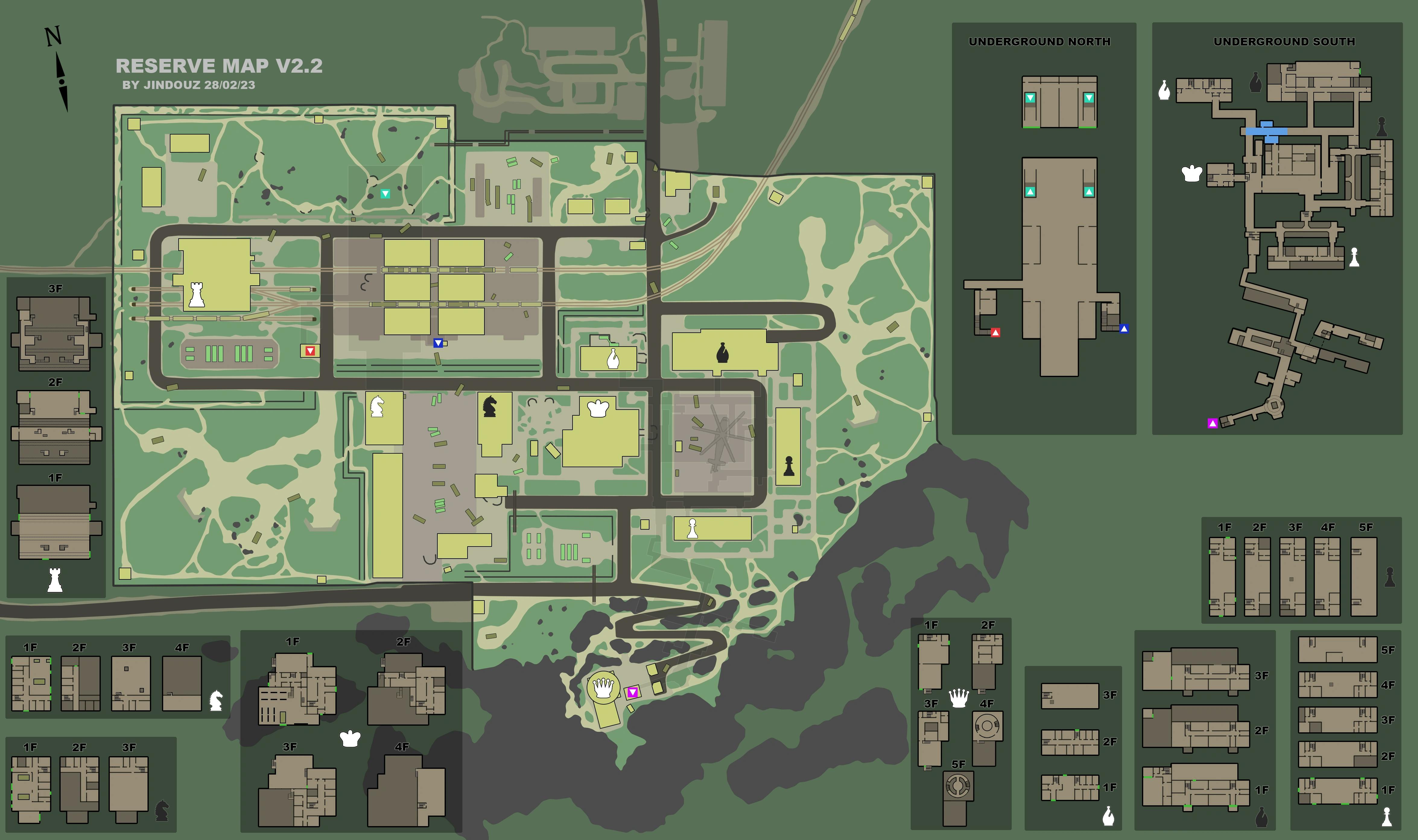 Escape from Tarkov maps: Reserve