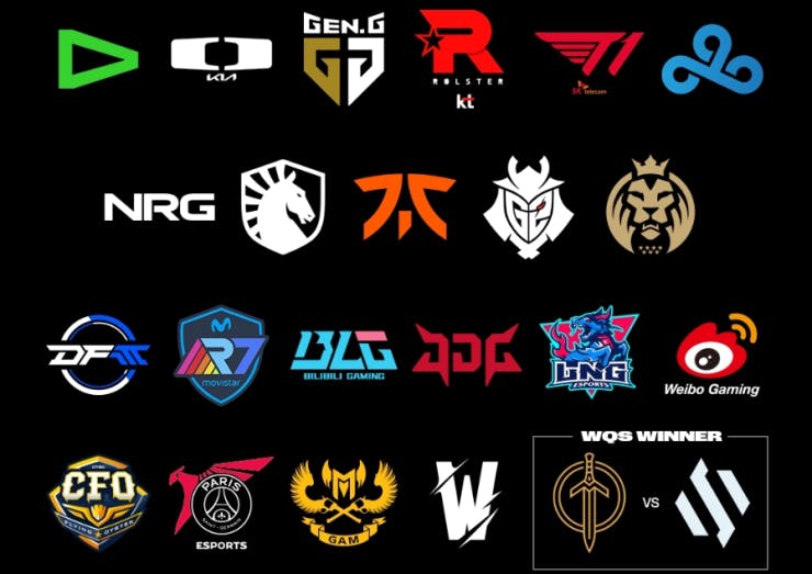 equipos LoL Worlds