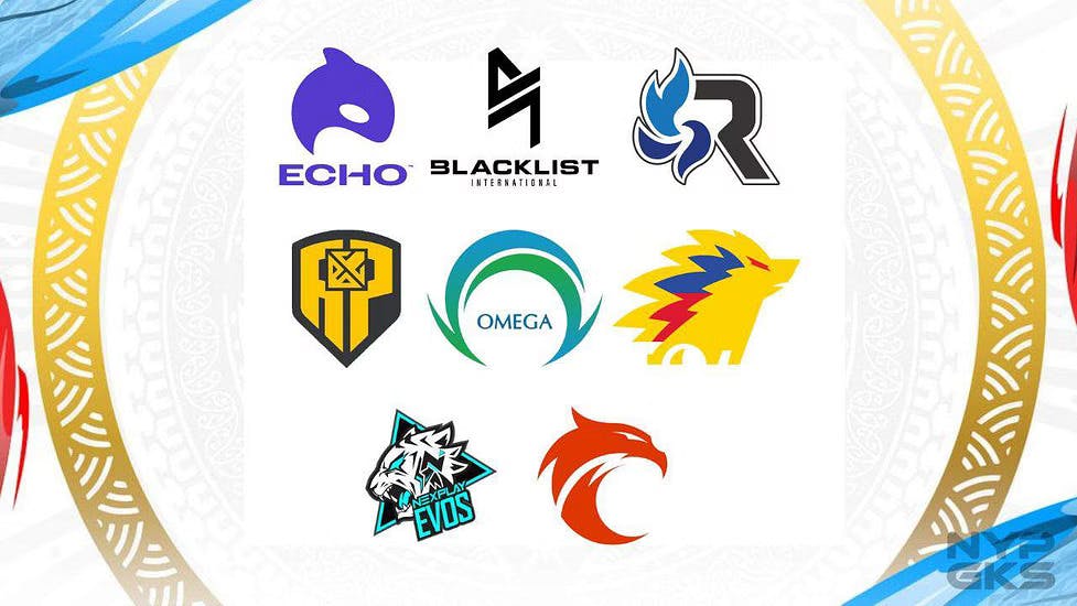 All eight teams competing in MPL Philippines Season 12. 