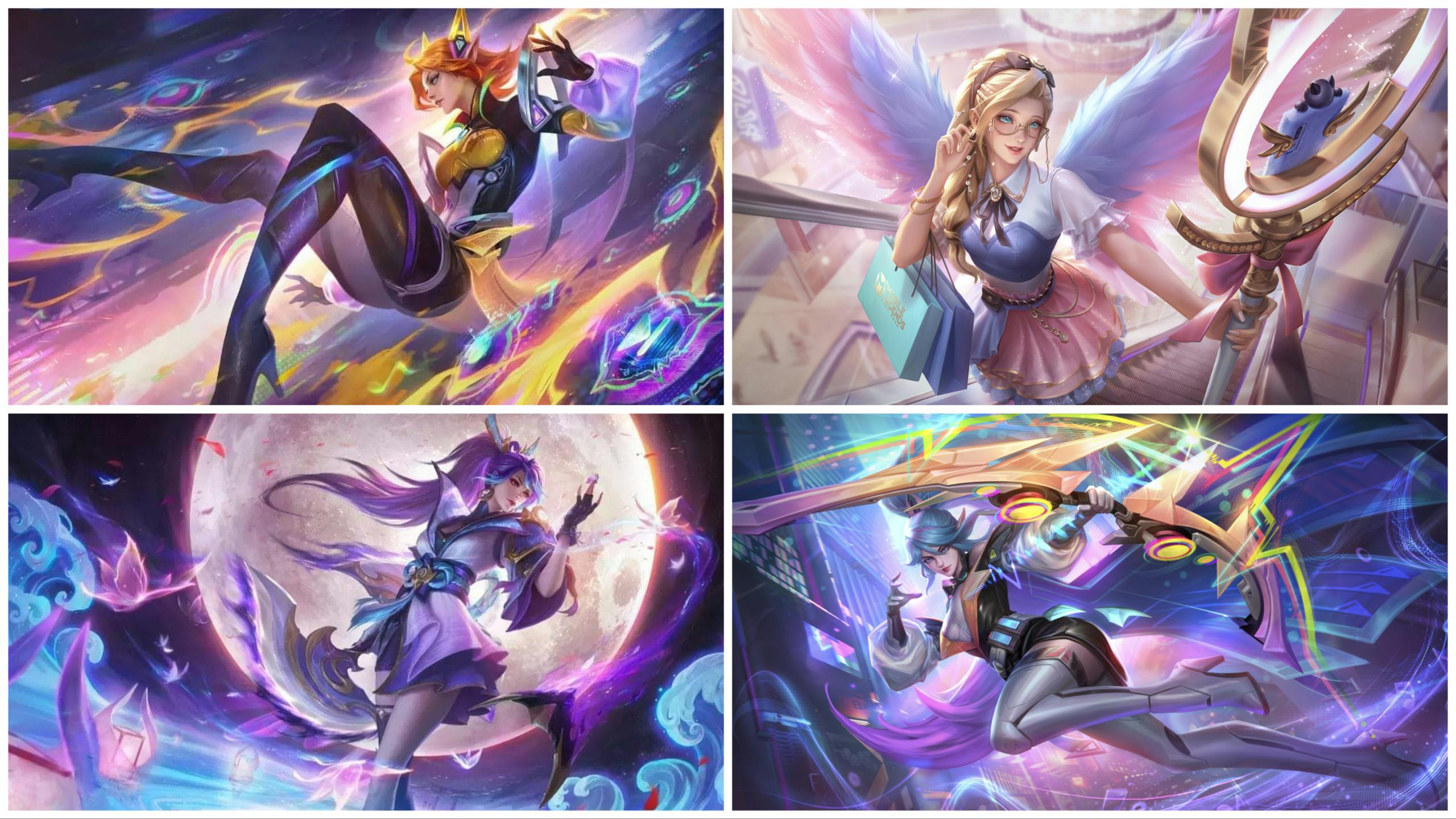 MLBB ALLSTAR event: All four exclusive skins