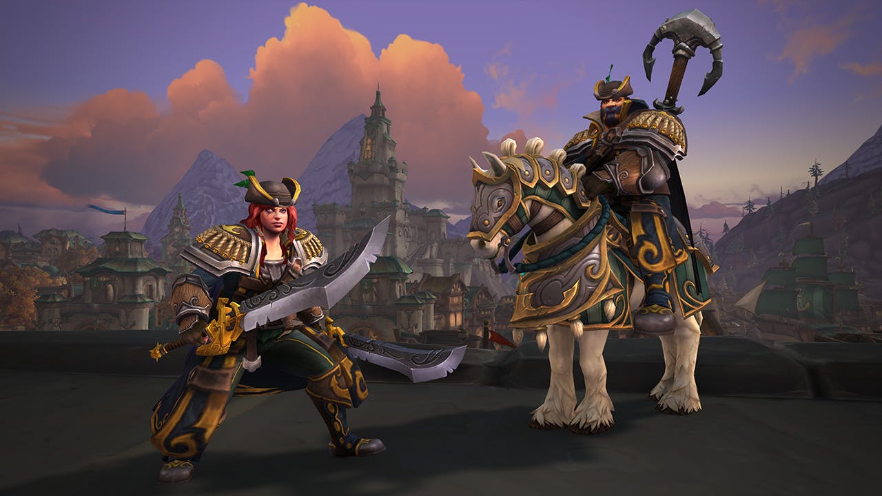 Allied Races WoW: Kul Tiran Human 