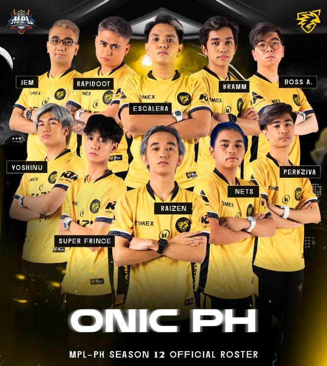 MPL PH S12 Teams: ONIC Philippines