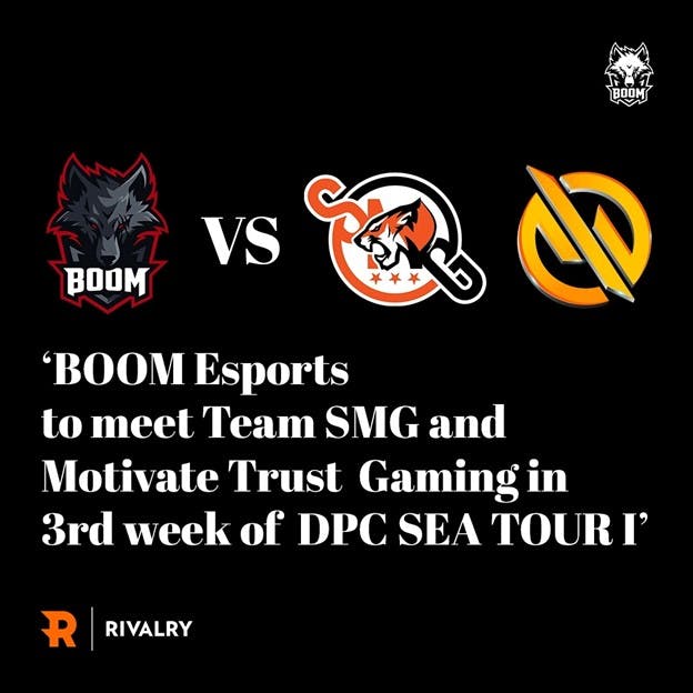 BOOM Esports VS Team SMG and MG Trust