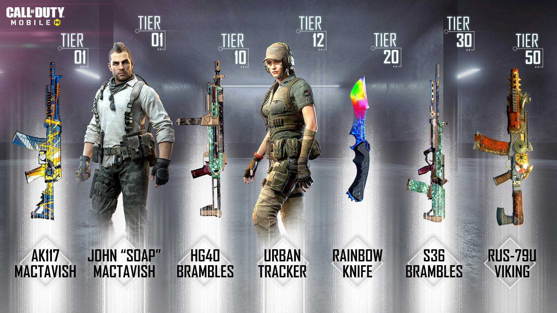 call of duty mobile upcoming characters