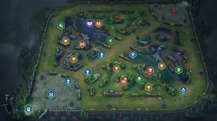 Wild Rift Map 