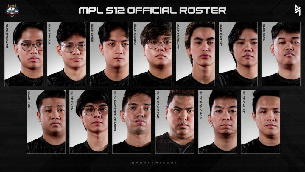 Blacklist International are fielding some new players for MPL PH Season 12. 