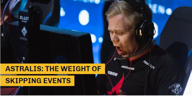astralis weight of skipping events